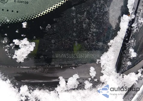 2011 Mini Cooper из США, поврежденный, VIN WMWSU3C53BT099191